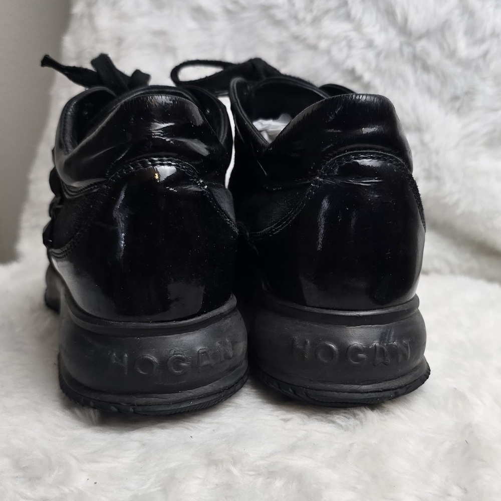 Hogan Interactive Suede Sneakers Stone Details - image 2